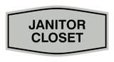 Fancy Janitor Closet Sign
