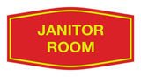 Signs ByLITA Fancy Janitor Room Sign