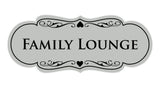 Signs ByLITA Designer Family Lounge Sign