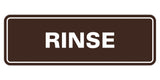 Signs ByLITA Standard Rinse Sign