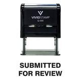 Submitted For Review Self Inking Rubber Stamp