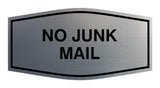 Signs ByLITA Fancy No Junk Mail Sign