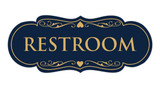 Designer Restroom Sign