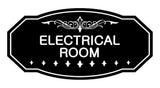 Victorian Electrical Room Sign