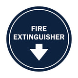 Signs ByLITA Circle Fire Extinguisher Sign