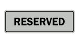 Signs ByLITA Standard Reserved Sign