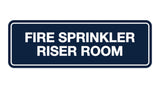 Signs ByLITA Standard Fire Sprinkler Riser Room Sign