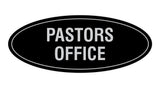 Signs ByLITA Oval Pastors Office Sign
