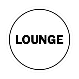 Signs ByLITA Circle Lounge Sign