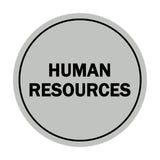Signs ByLITA Circle Human Resources Sign