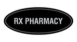 Signs ByLITA Oval RX Pharmacy Sign