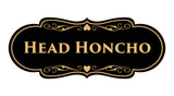 Signs ByLITA Designer Head Honcho Sign