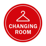 Signs ByLITA Circle Changing Room Sign