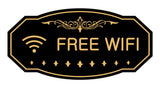 Victorian Free Wifi Sign