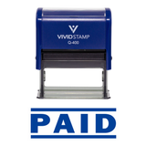 Paid Self Inking Rubber Stamp