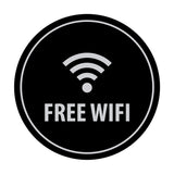 Signs ByLITA Circle Free WiFi Sign