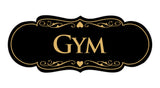 Signs ByLITA Designer Gym Sign
