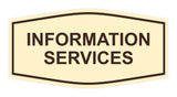 Signs ByLITA Fancy Information Services Sign