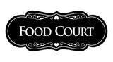 Signs ByLITA Designer Food Court Sign