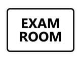 Signs ByLITA Classic Exam Room Sign