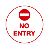 Signs ByLITA Circle No Entry Sign