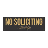 All Quality No Soliciting Sign