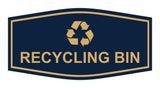 Fancy Recycling bin Wall or Door Sign