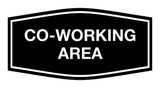 Signs ByLITA Fancy Co-Working Area Sign