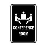Portrait Round Conference Room Sign