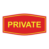 Fancy Private Sign