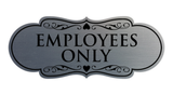 Signs ByLITA Designer Employees Only Sign