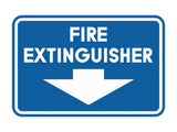 Signs ByLITA Classic Framed Fire Extinguisher
