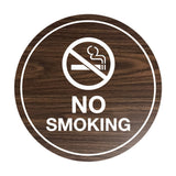 Signs ByLITA Circle No Smoking Sign