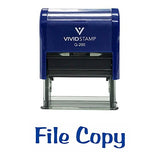 File Copy Self-Inking Office Rubber Stamp