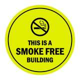 Signs ByLITA Circle This is a smoke free building Sign