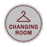 Signs ByLITA Circle Changing Room Sign