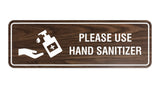 Standard Please Use Hand Sanitizer Sign