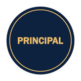 Signs ByLITA Circle Principal Sign