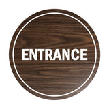 Signs ByLITA Circle Entrance Sign