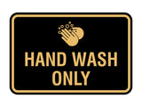 Signs ByLITA Classic Framed Hand Wash Only Sign