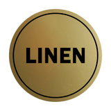 Signs ByLITA Circle Linen Sign