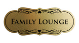 Signs ByLITA Designer Family Lounge Sign