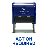 Action Required Office Self Inking Rubber Stamp