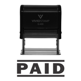 Paid Self Inking Rubber Stamp
