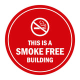 Signs ByLITA Circle This is a smoke free building Sign