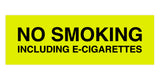 Signs ByLITA Basic No Smoking Including E-Cigarettes Sign