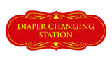 Signs ByLITA Designer Diaper Changing Station Sign