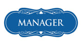 Signs ByLITA Designer Manager Sign