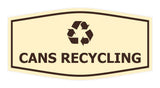 Fancy Cans Recycling Wall or Door Sign