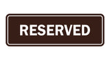 Signs ByLITA Standard Reserved Sign